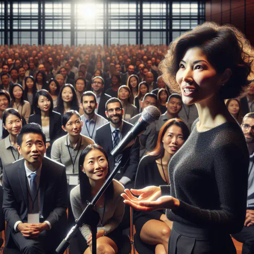 Illustration for Public Speaking