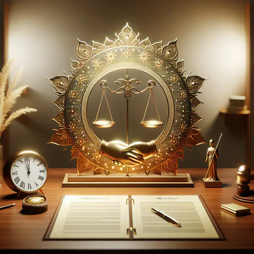 Illustration for Litigation Language