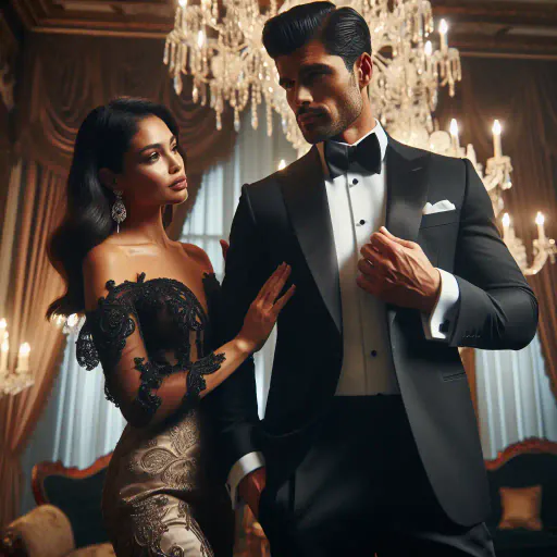 Illustration for Fashionably Elegant