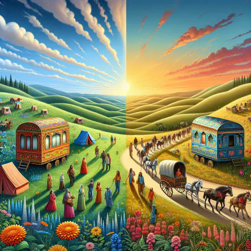 Illustration for Traditional Lifestyles