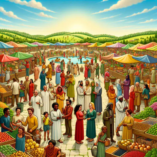 Illustration for Collective Good