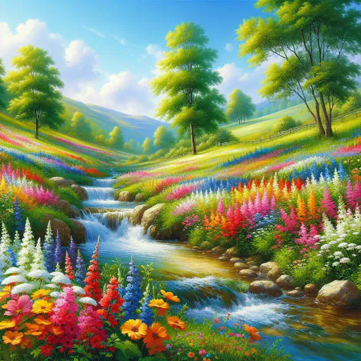 Illustration for Natural Setting