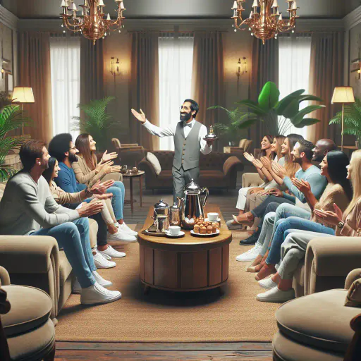 Illustration for Guest Arrival