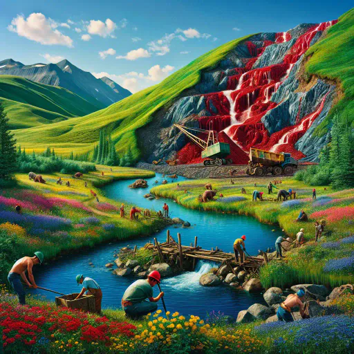 Illustration for Mineral Association