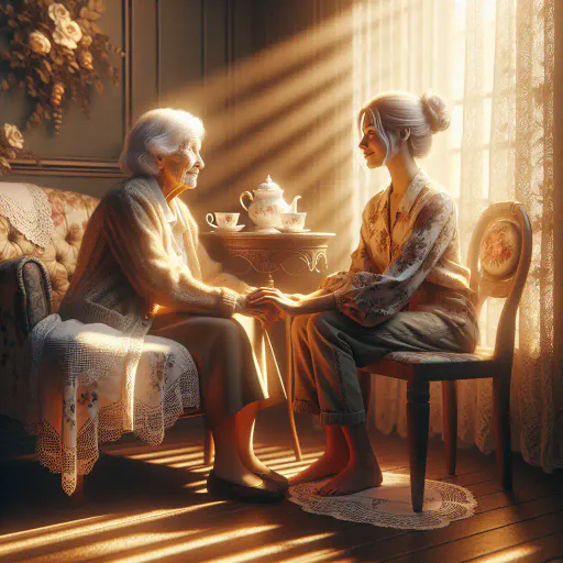 Illustration for Romantic Context