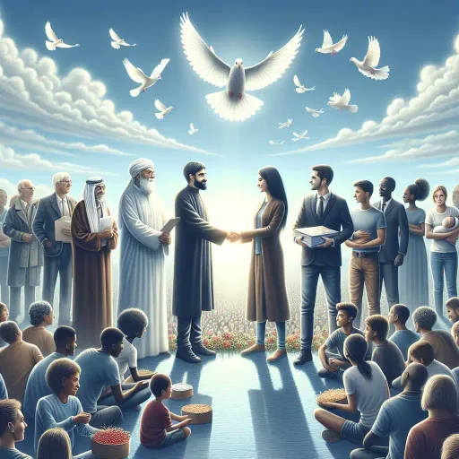 Illustration for Humanitarian Relief