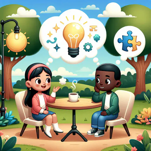 Illustration for Sharing Thoughts