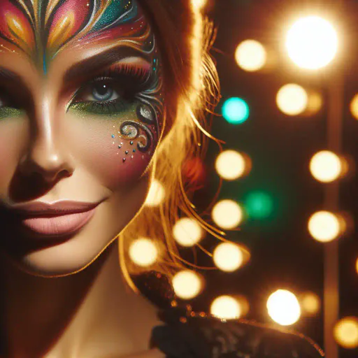 Illustration for Stage Makeup