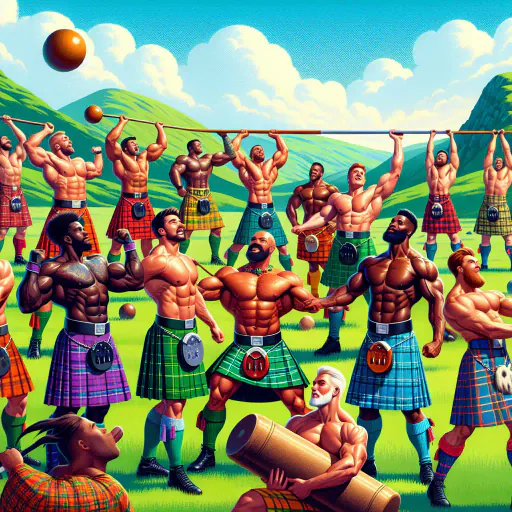 Illustration for Scottish Attire