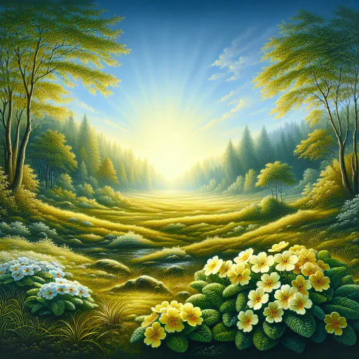 Illustration for Spring Flower