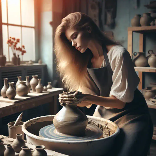 Illustration for Pottery Material