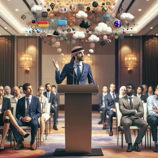 Illustration for Public Speaking