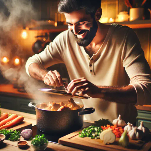 Illustration for Covered Cooking