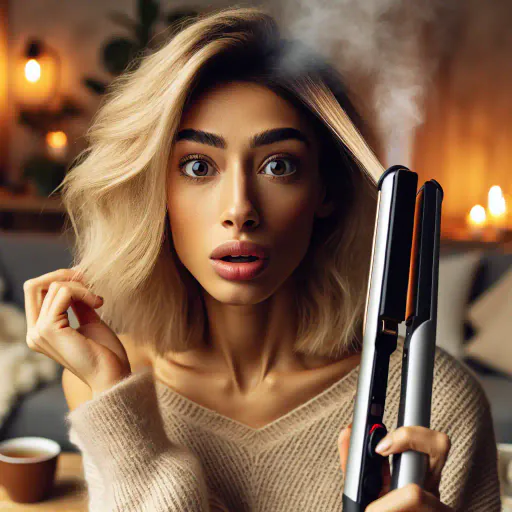 Illustration for Hair Care Caution