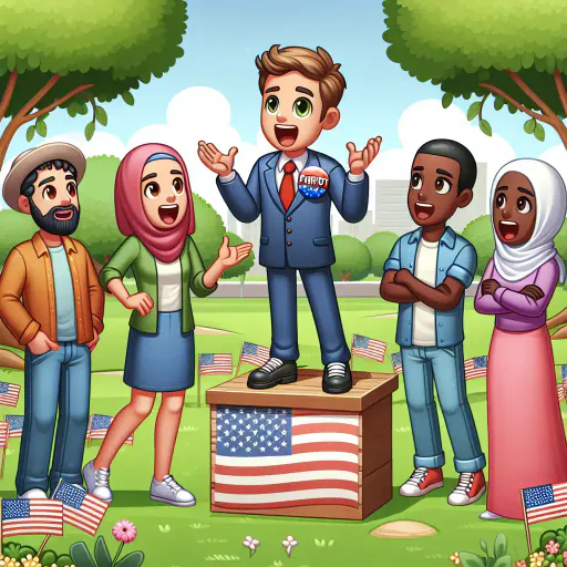 Illustration for Political Usage