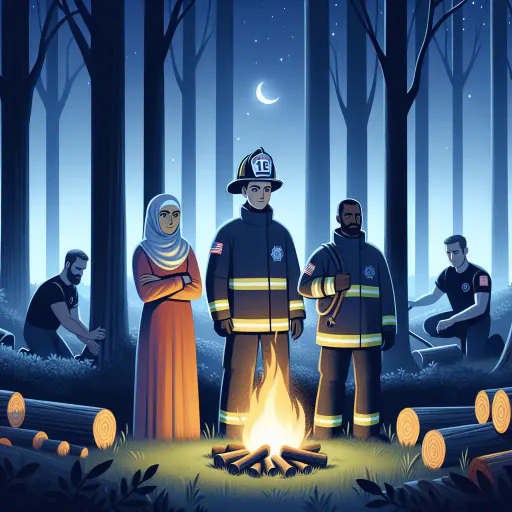 Illustration for Literal Flames