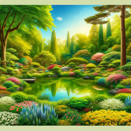 Illustration for Peaceful Imagery