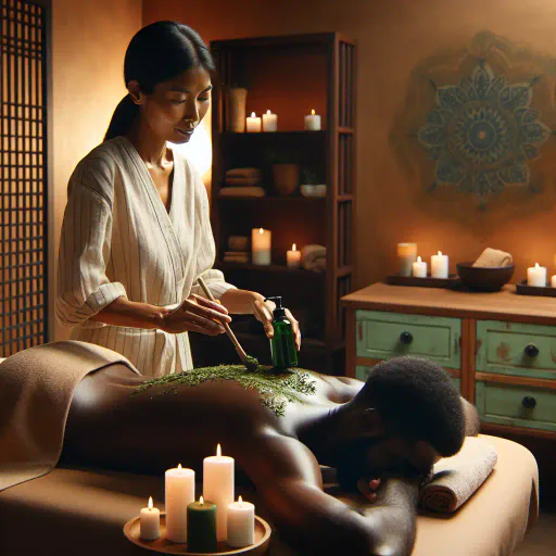 Illustration for Massage Aid
