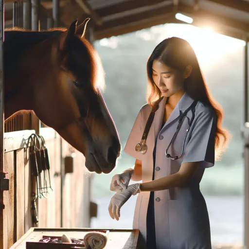 Illustration for Equestrian Term