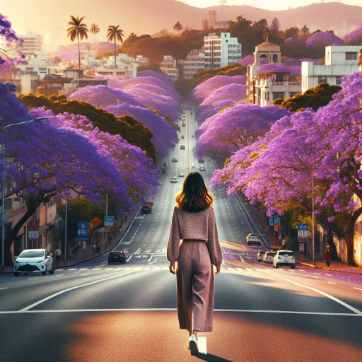 Illustration for Colorful Scenery