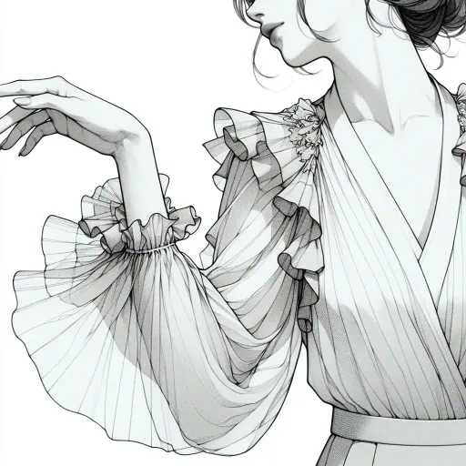 Illustration for Fashion Detail
