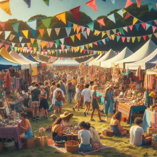 Illustration for Outdoor Gathering
