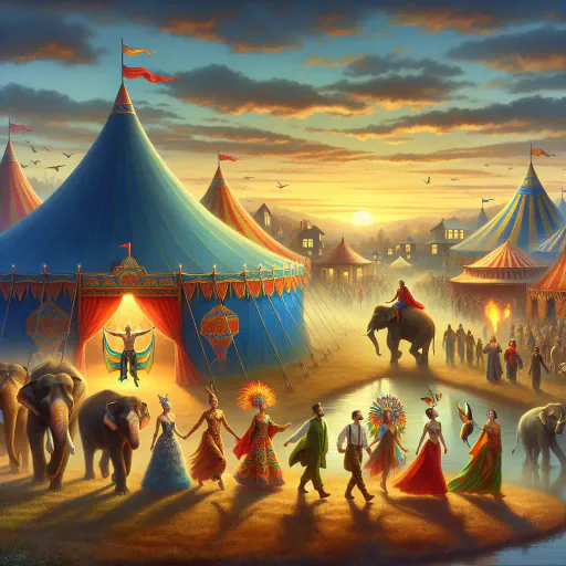 Illustration for Traveling Troupes