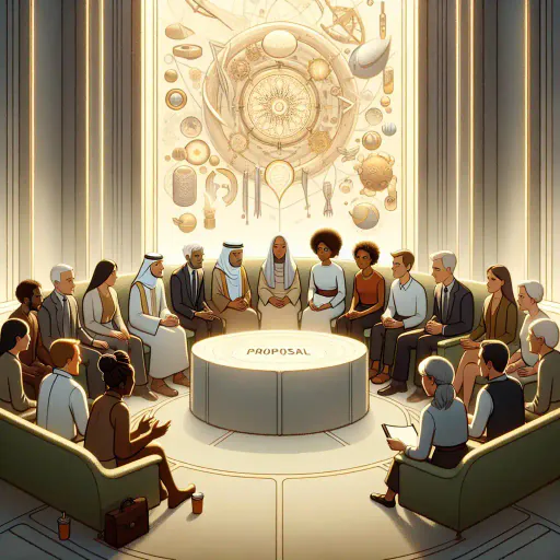Illustration for Political Debate