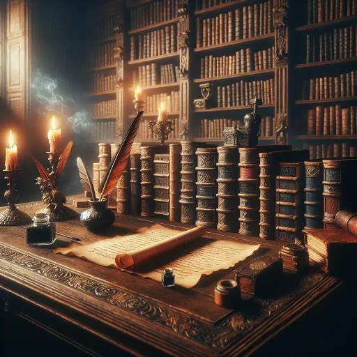 Illustration for Literary Flair