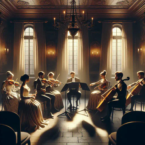 Illustration for Musical Ensemble