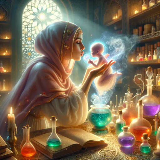 Illustration for Alchemical Origin