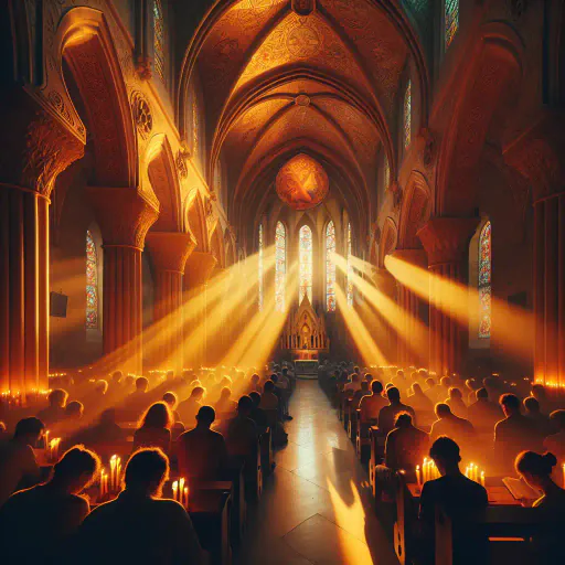 Illustration for Christian Ritual