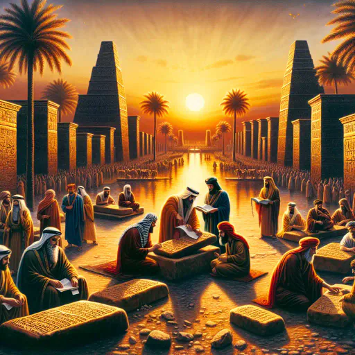 Illustration for Middle Eastern History