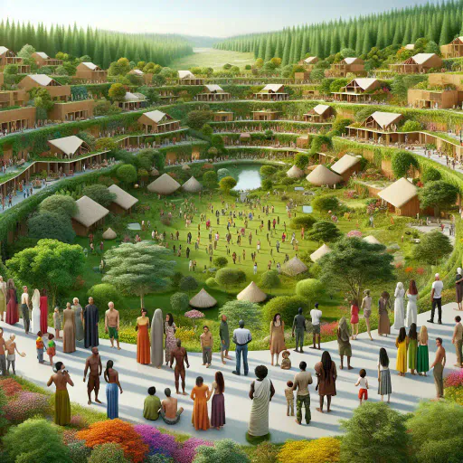 Illustration for Utopian Vision