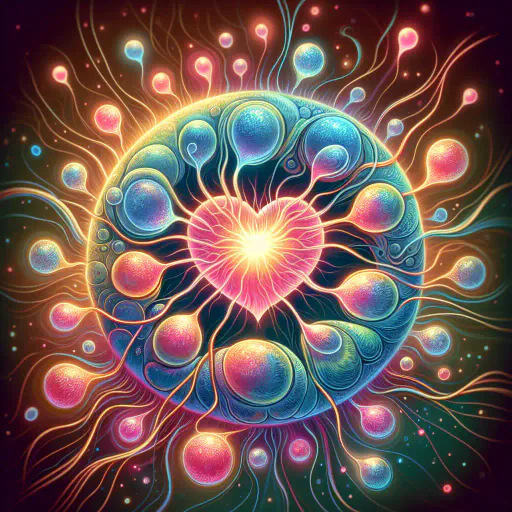 Illustration for Fertilization Process