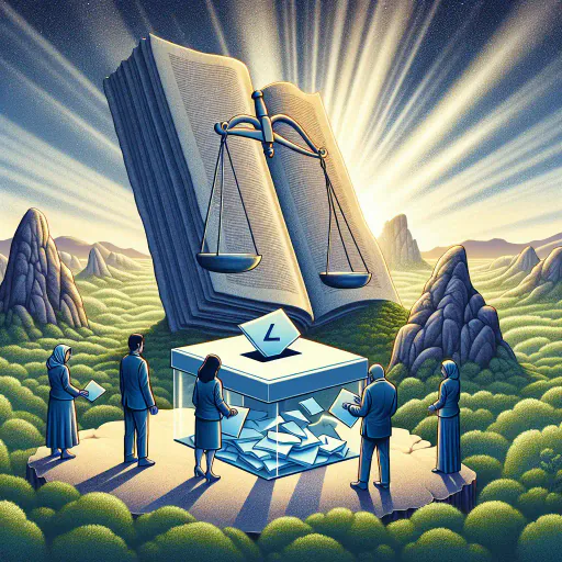 Illustration for Democratic Foundation
