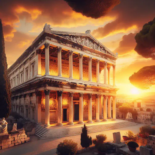 Illustration for Architectural Wonder