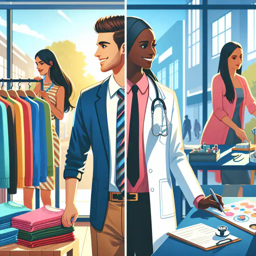 Illustration for Profession vs Job