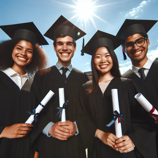 Illustration for Graduation Attire