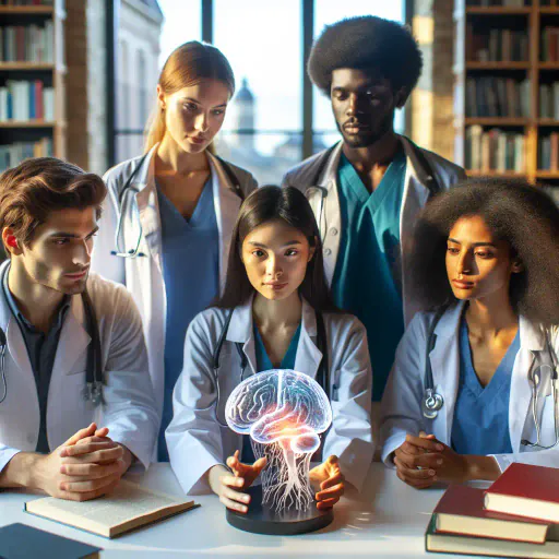 Illustration for Brain Anatomy