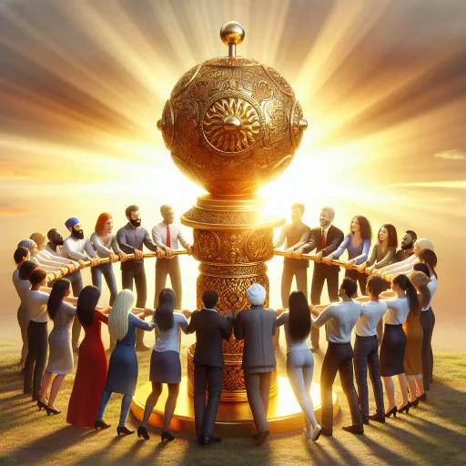 Illustration for Teamwork Emphasis