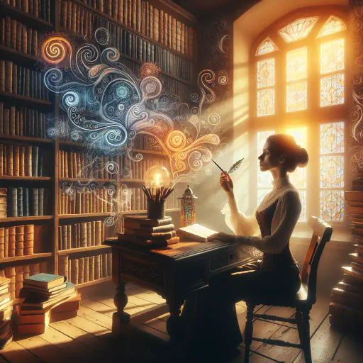 Illustration for Literary Devices