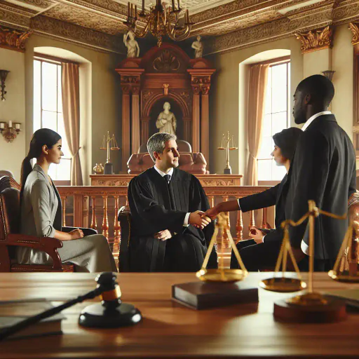 Illustration for Court System