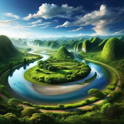 Illustration for Geographical Feature