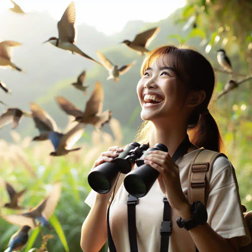 Illustration for Birding Hobby
