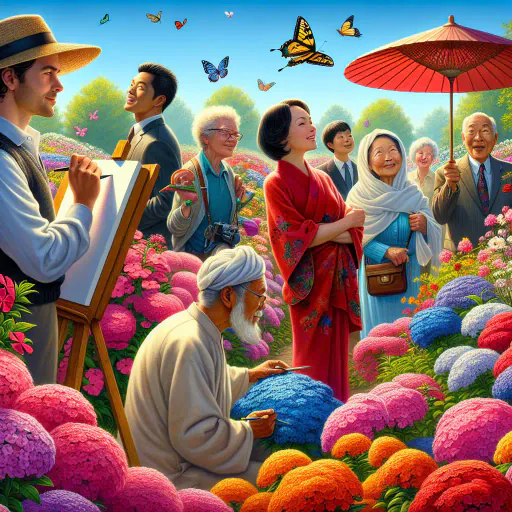 Illustration for Colorful Gardens