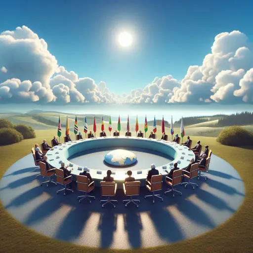Illustration for Diplomatic Meetings