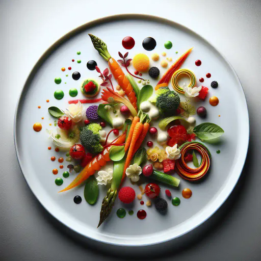 Illustration for Food Presentation