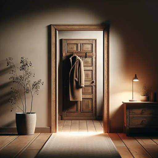 Illustration for Clothing Storage