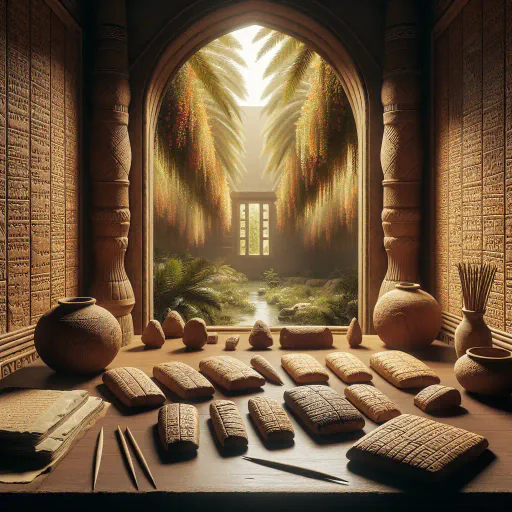 Illustration for Clay Tablets